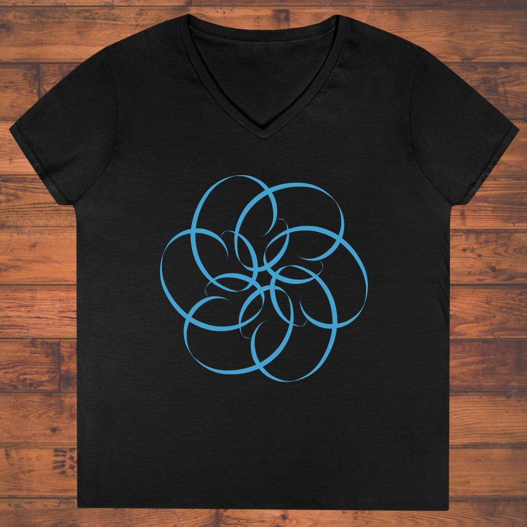 Tidal Bloom Ladies' V-Neck