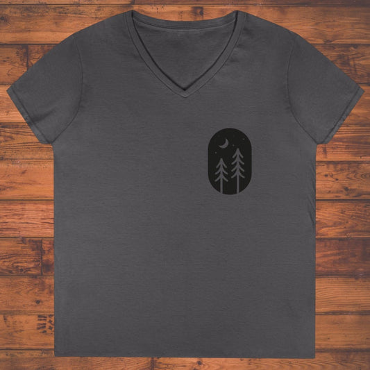 Night Pines Ladies' V-Neck