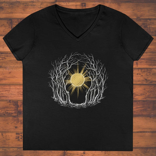 Solar Grove Ladies' V-Neck