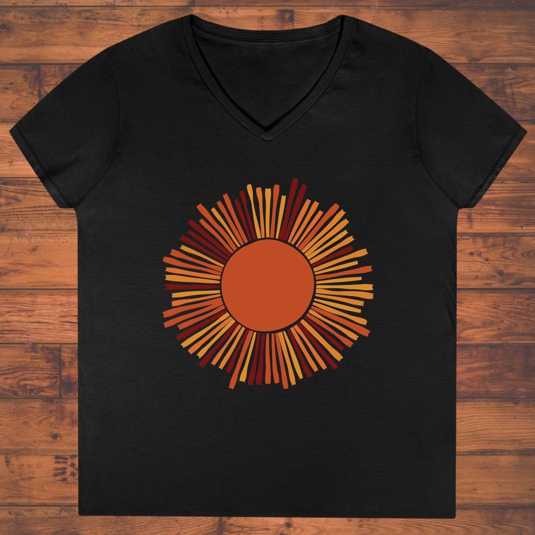 Amber Halo Ladies' V-Neck