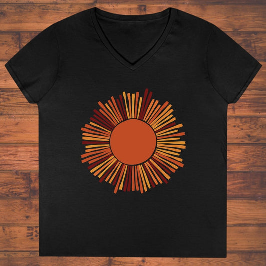 Amber Halo Ladies' V-Neck