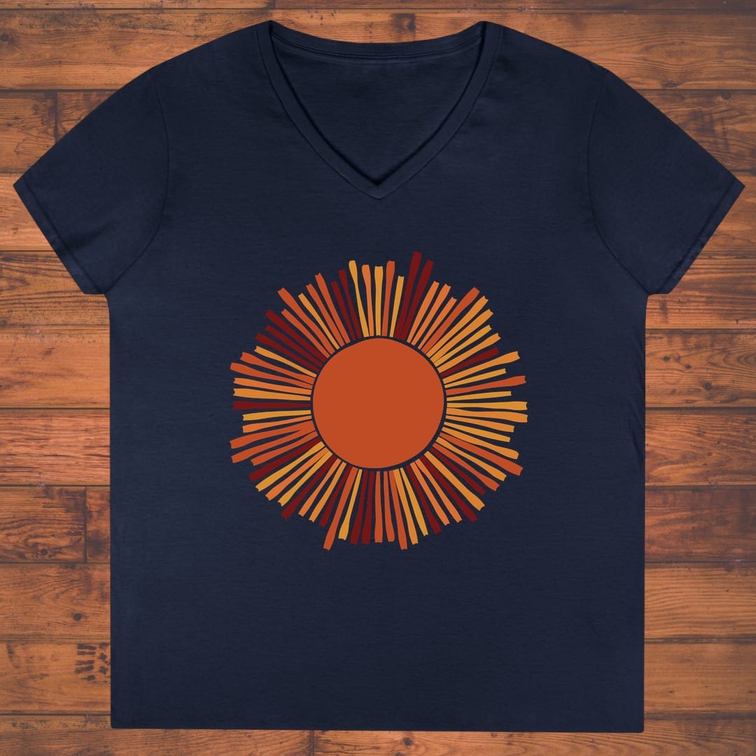 Amber Halo Ladies' V-Neck
