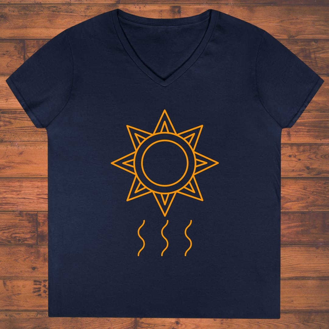 Solar Signal Ladies' V-Neck