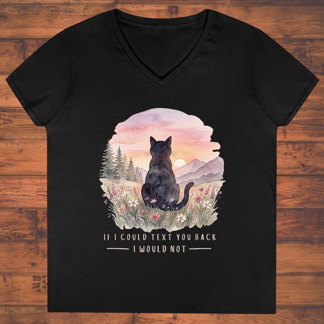 Silent Sundown Ladies' V-Neck