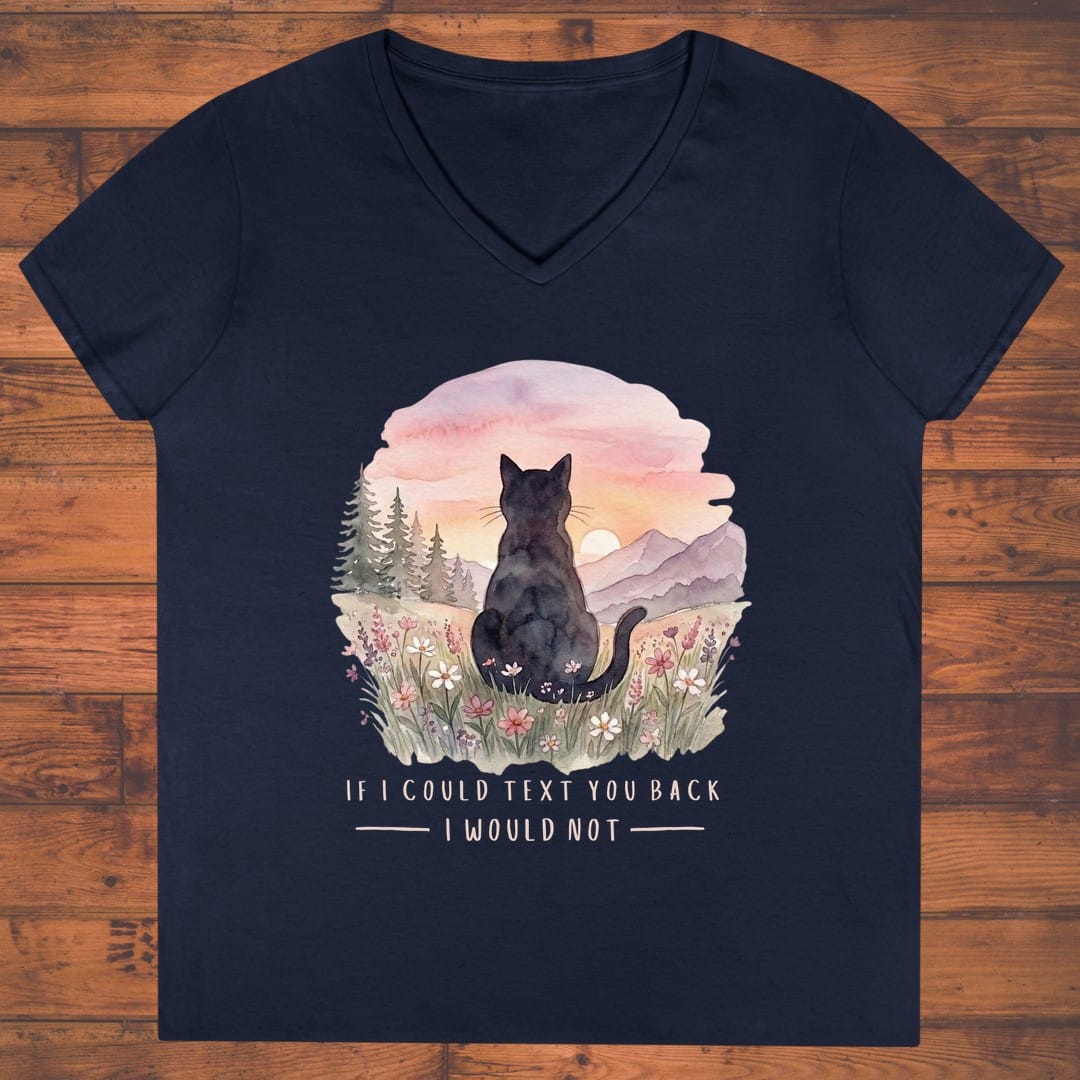 Silent Sundown Ladies' V-Neck