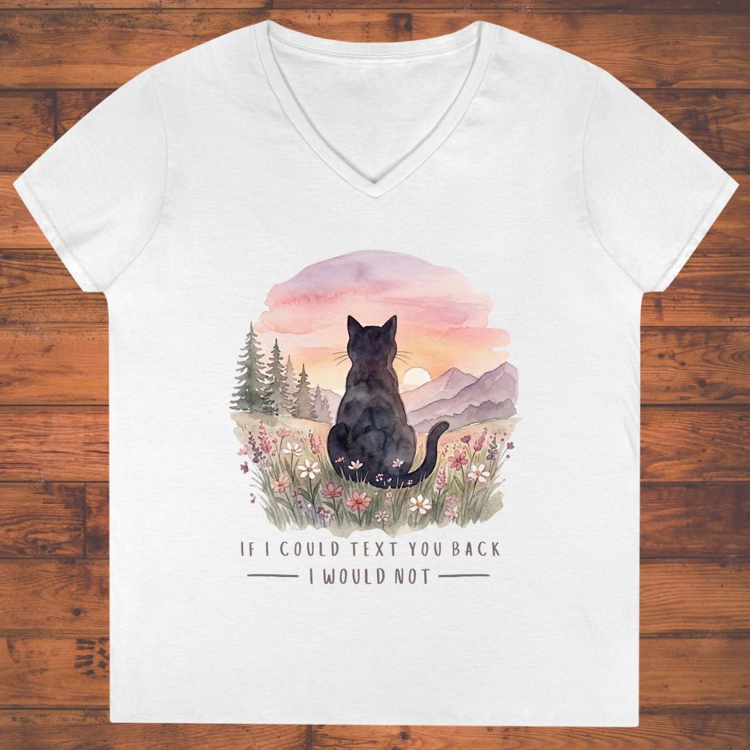 Silent Sundown Ladies' V-Neck