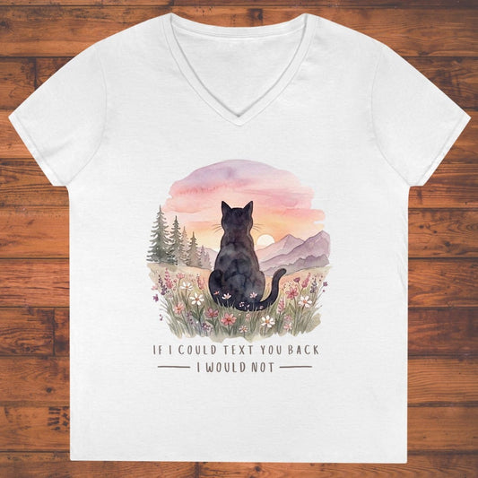 Silent Sundown Ladies' V-Neck