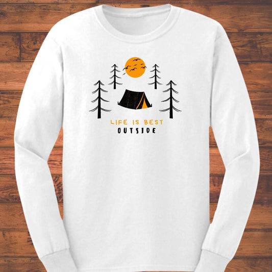 Camp Nights Long Sleeve T-Shirt