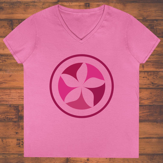 Petal Core Ladies' V-Neck