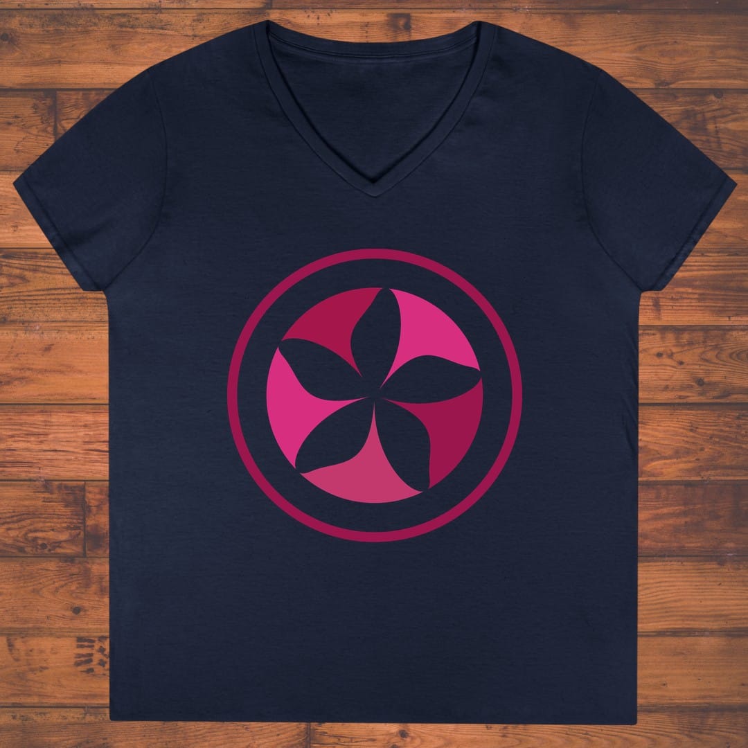 Petal Core Ladies' V-Neck