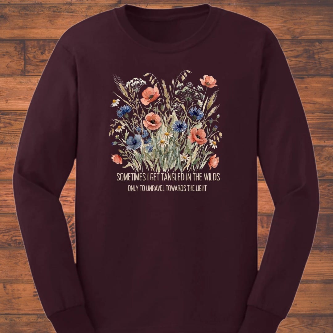 Sometimes Tangled Long Sleeve T-Shirt