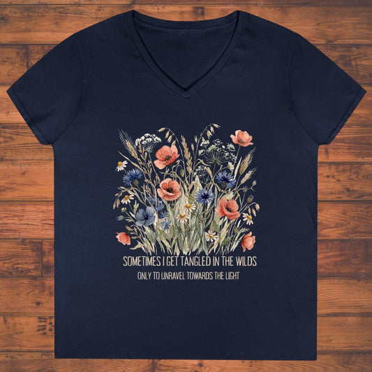 Sometimes Tangled Ladies' V-Neck