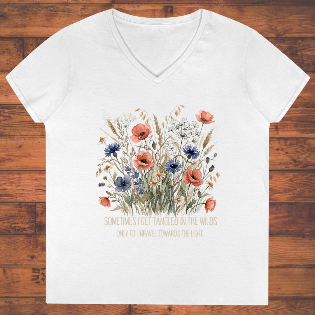 Sometimes Tangled Ladies' V-Neck