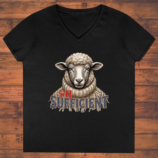 Self Made Ladies' V-Neck
