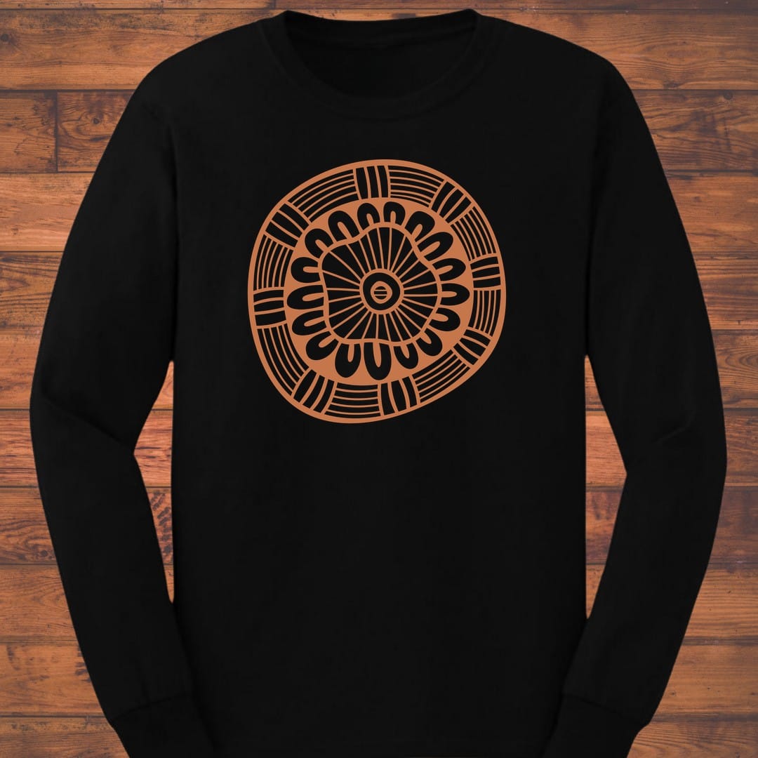Earth Mandala Long Sleeve T-Shirt