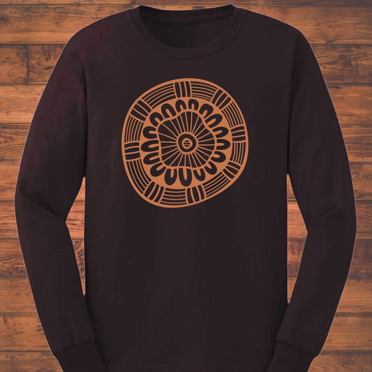 Earth Mandala Long Sleeve T-Shirt