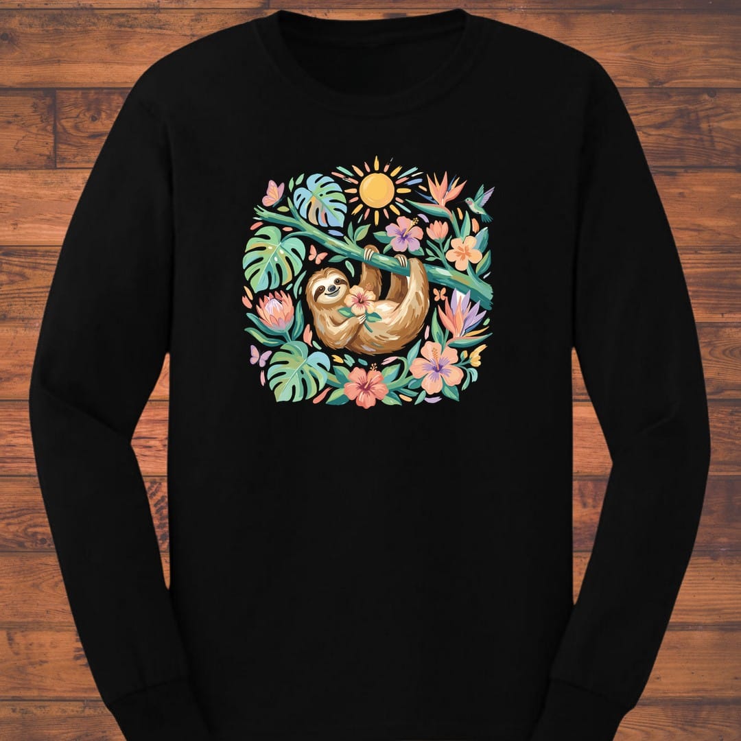 Lazy Bloom Long Sleeve T-Shirt