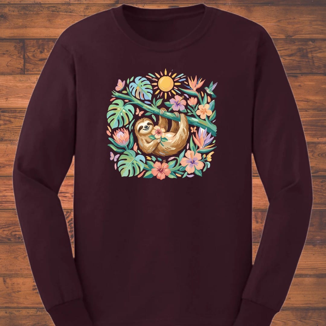 Lazy Bloom Long Sleeve T-Shirt