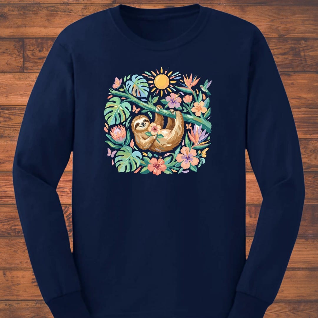 Lazy Bloom Long Sleeve T-Shirt