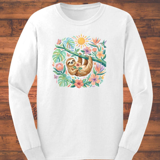 Lazy Bloom Long Sleeve T-Shirt