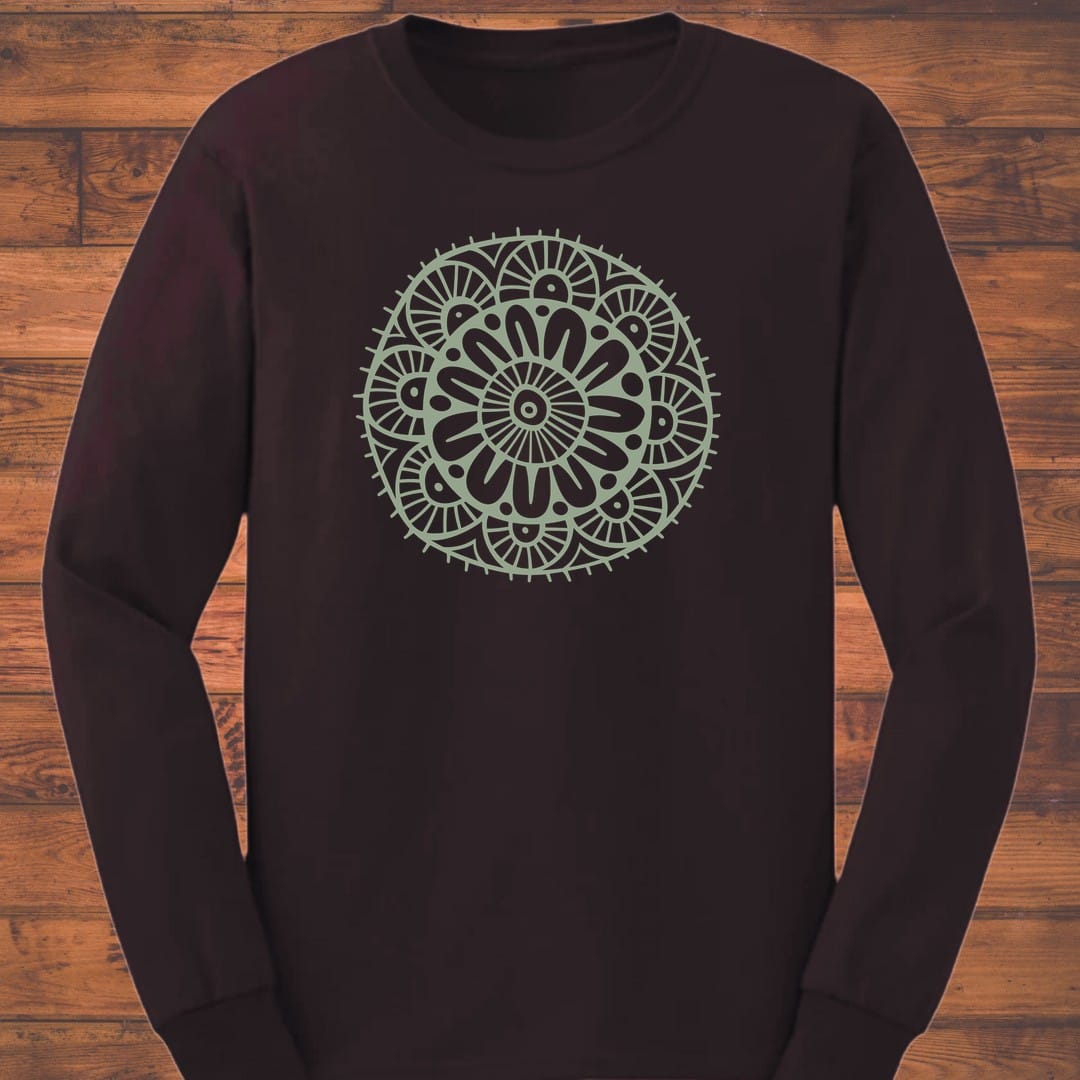 Quiet Mandala Long Sleeve T-Shirt