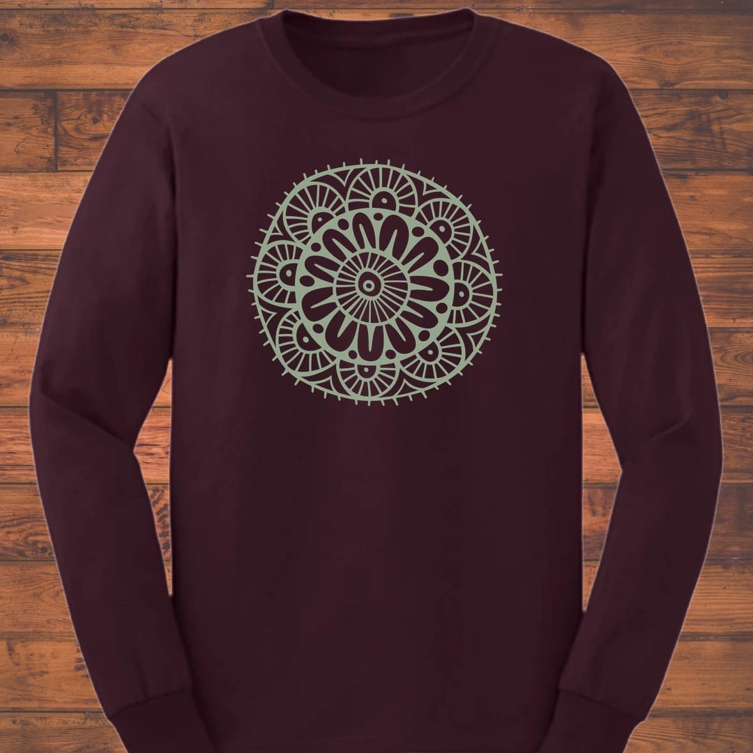 Quiet Mandala Long Sleeve T-Shirt