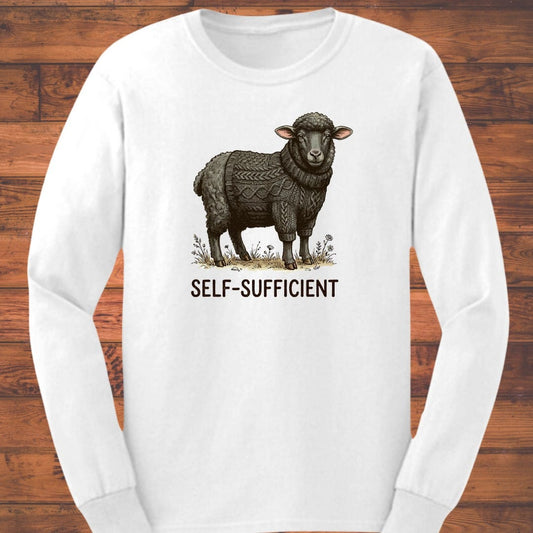 Self Knit Long Sleeve T-Shirt