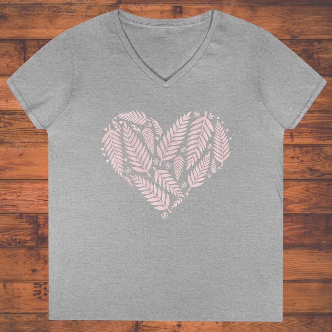 Nature Heart Ladies' V-Neck