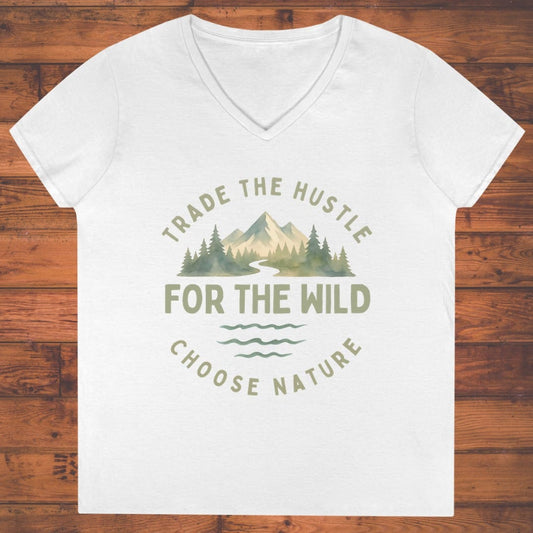 Wild Calling Ladies' V-Neck