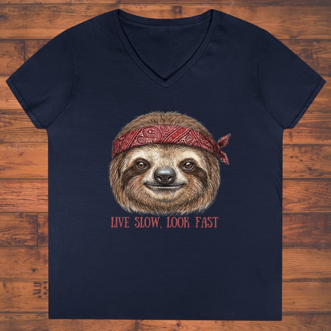 Slow Rebel Ladies' V-Neck