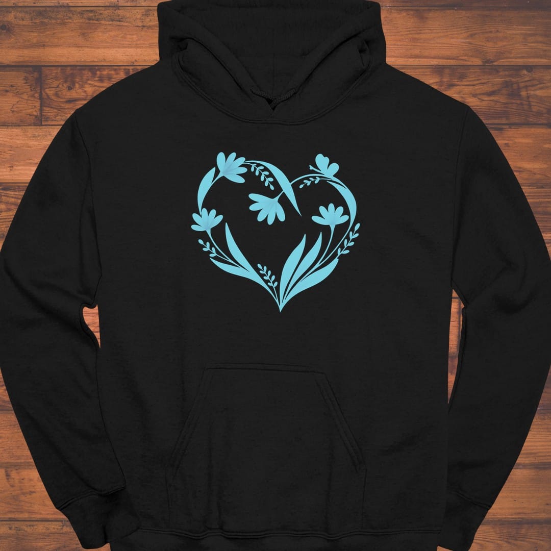 Floral Pulse Hoodie