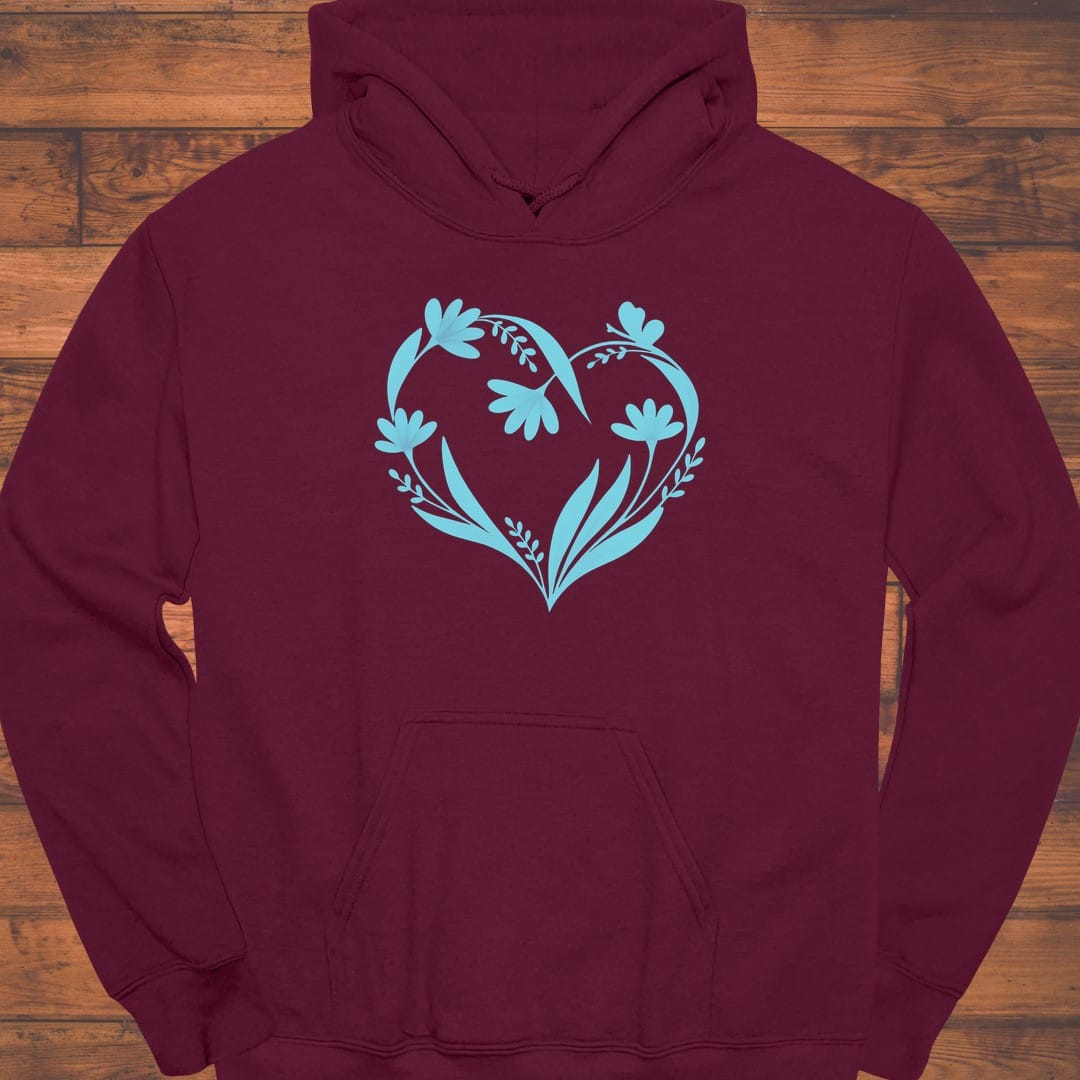 Floral Pulse Hoodie