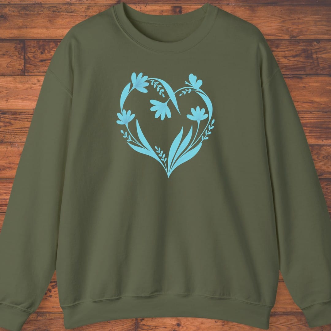Floral Pulse Sweatshirt