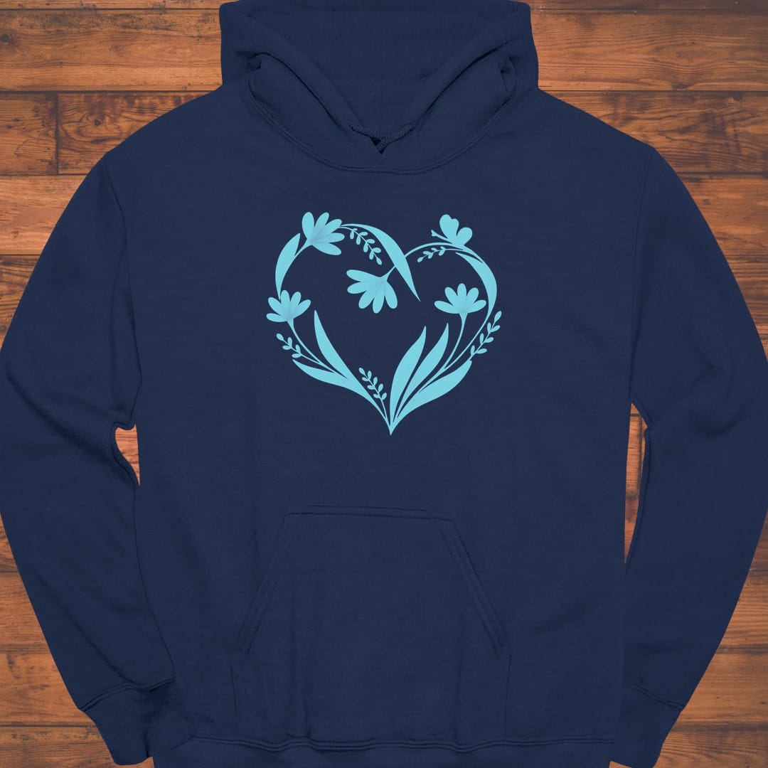 Floral Pulse Hoodie