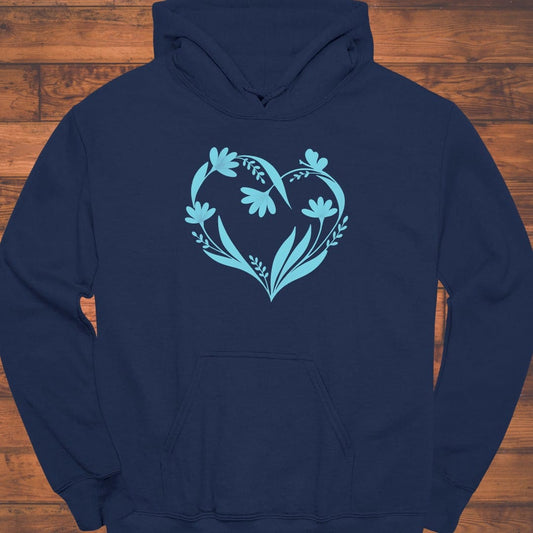 Floral Pulse Hoodie