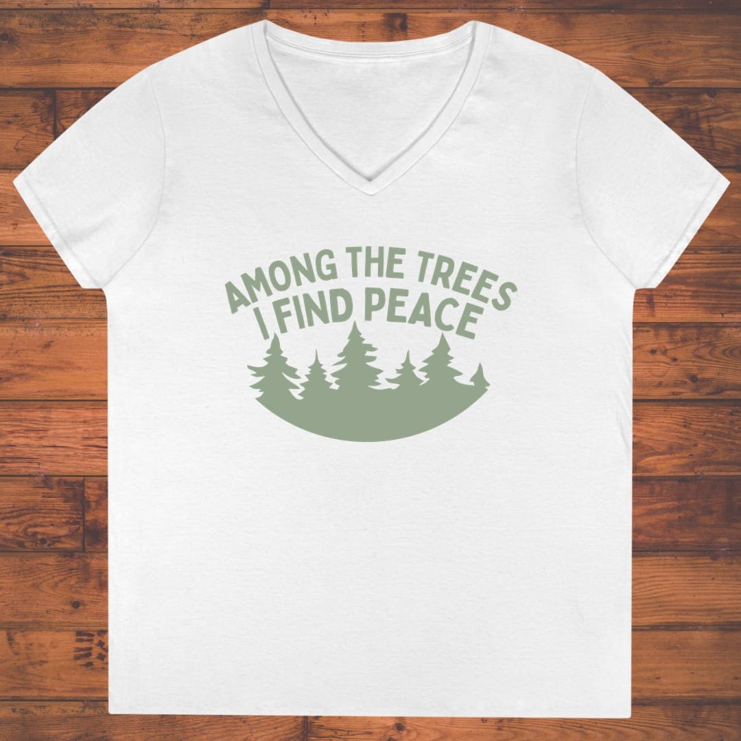 Forest Peace Ladies' V-Neck