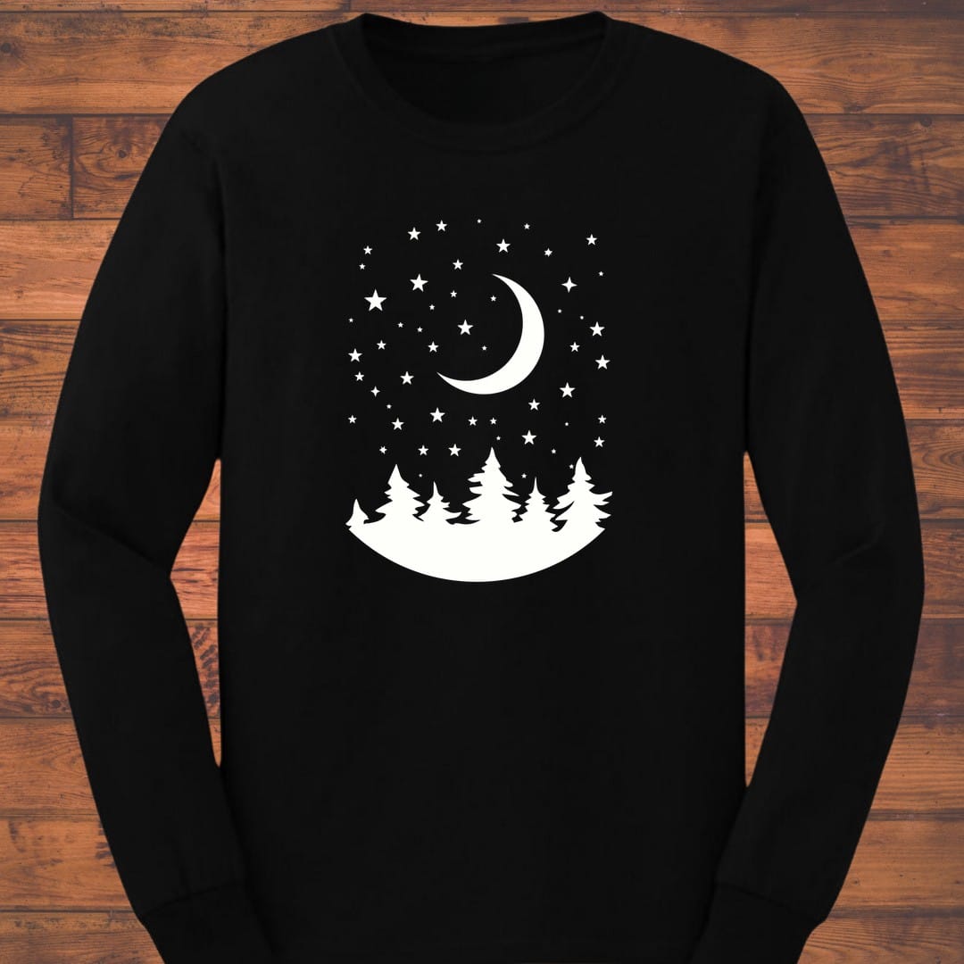 Moon Pines Long Sleeve T-Shirt