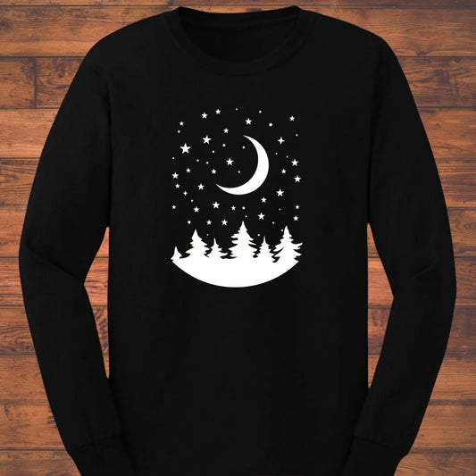 Moon Pines Long Sleeve T-Shirt