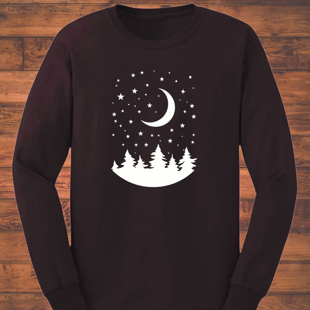 Moon Pines Long Sleeve T-Shirt