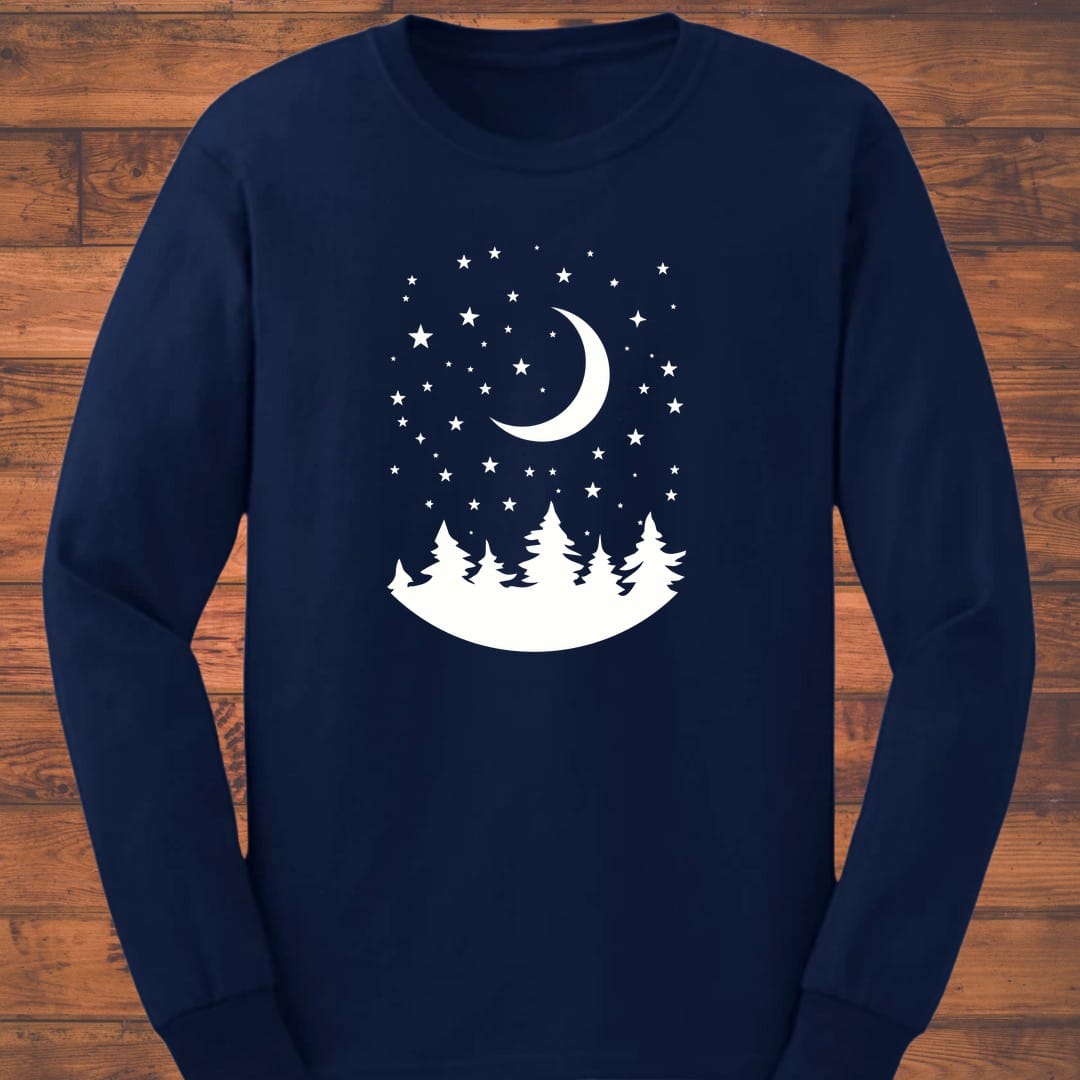 Moon Pines Long Sleeve T-Shirt