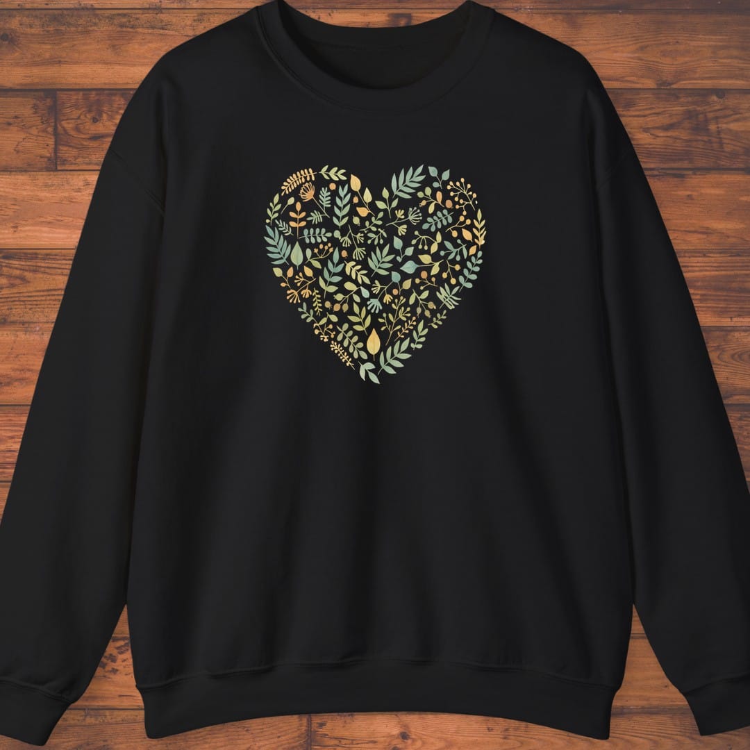 Leaf Heart Sweatshirt