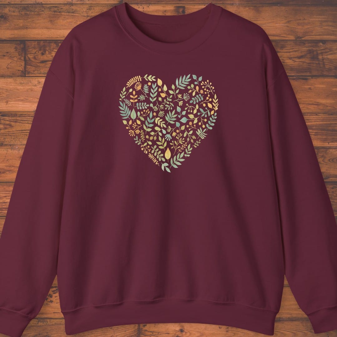 Leaf Heart Sweatshirt
