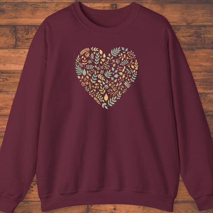 Leaf Heart Sweatshirt