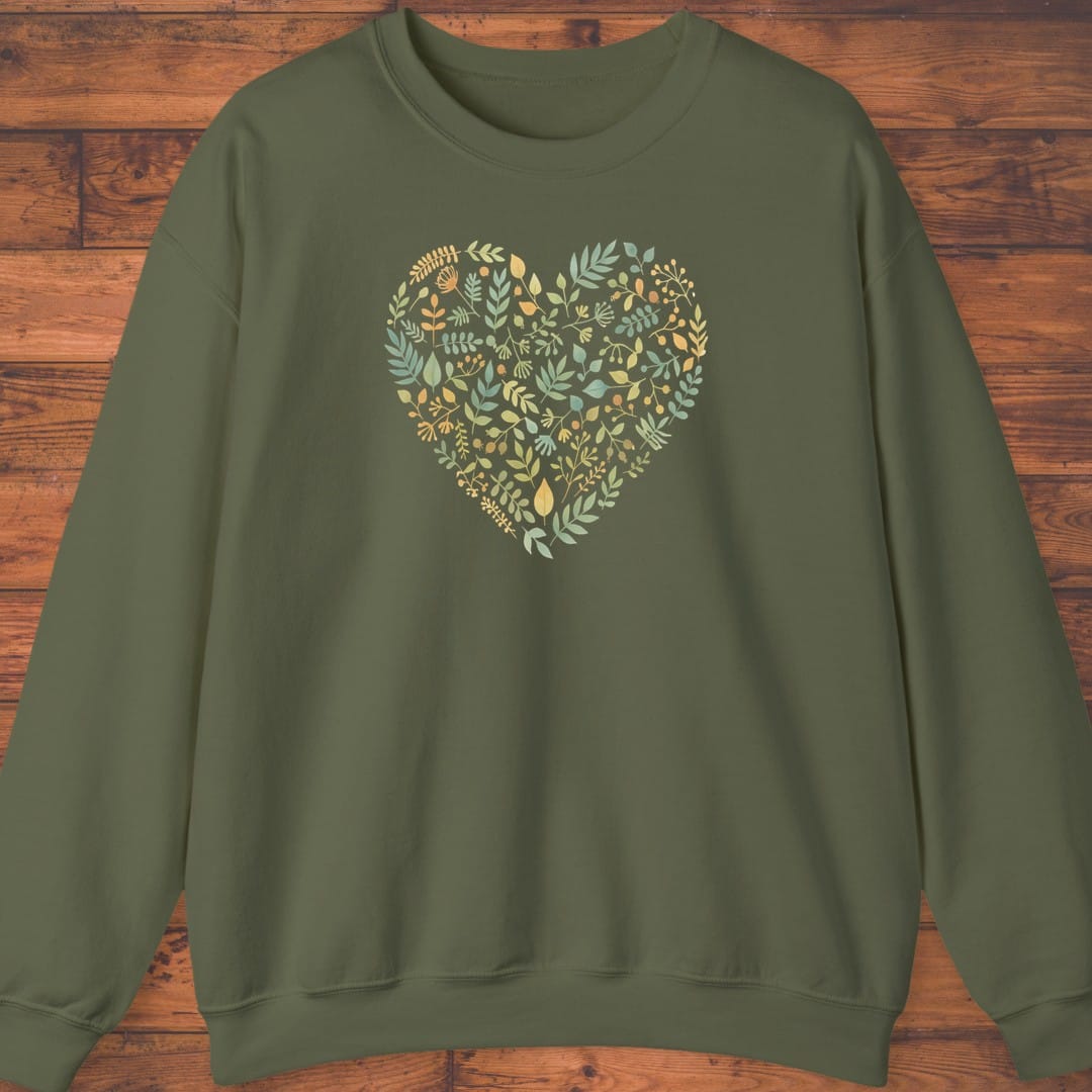 Leaf Heart Sweatshirt