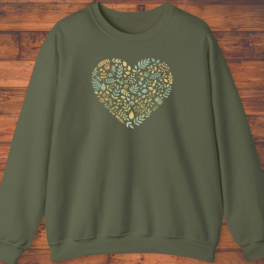 Leaf Heart Sweatshirt