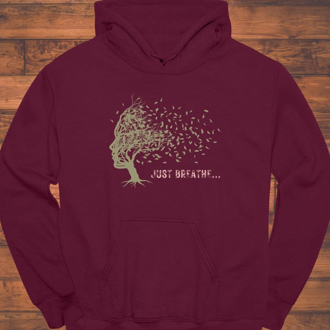 Just Breathe Hoodie