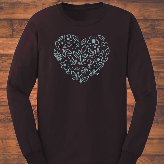 Meadow Heart Long Sleeve T-Shirt