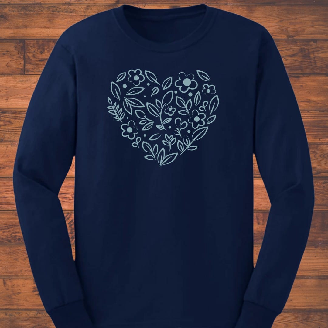 Meadow Heart Long Sleeve T-Shirt