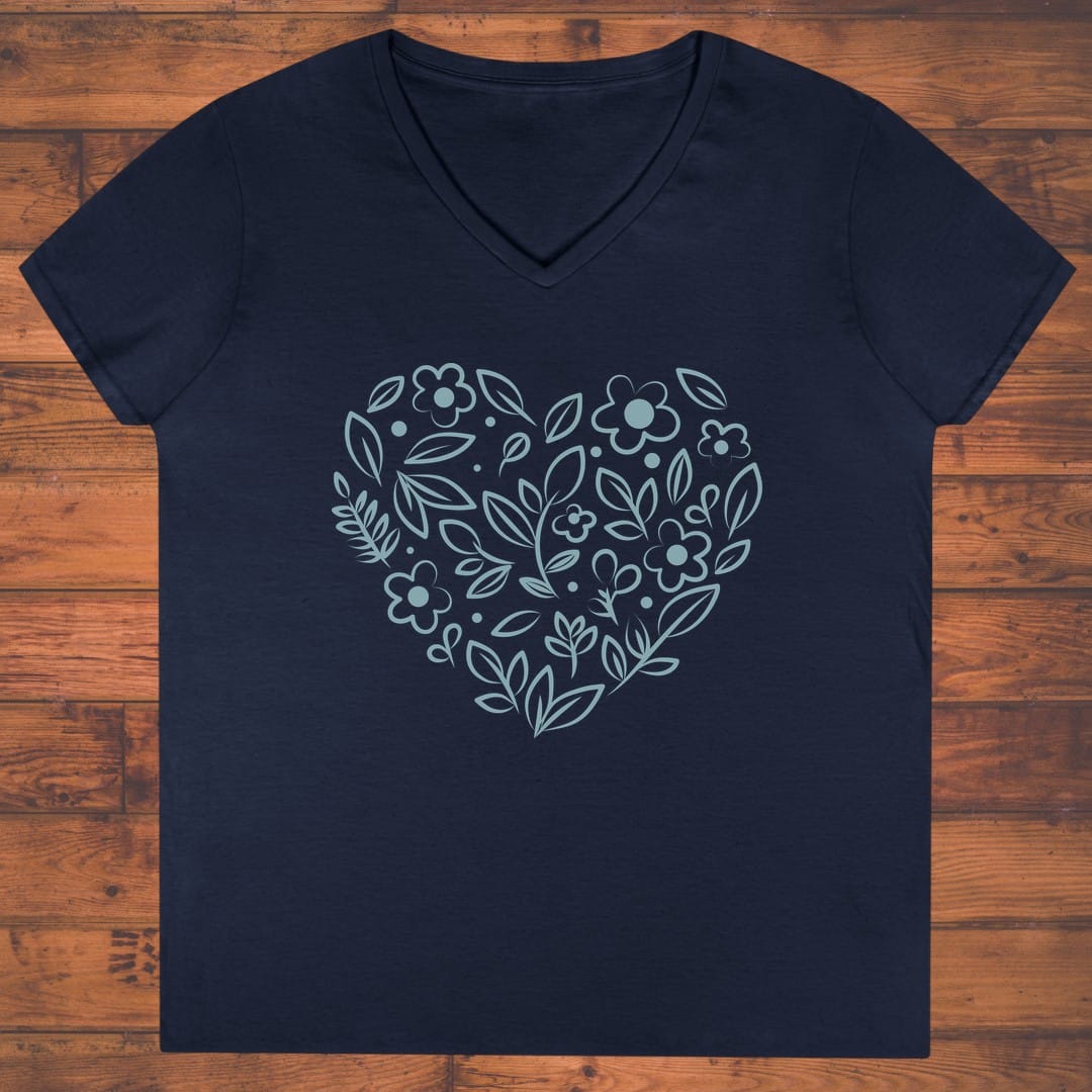 Meadow Heart Ladies' V-Neck