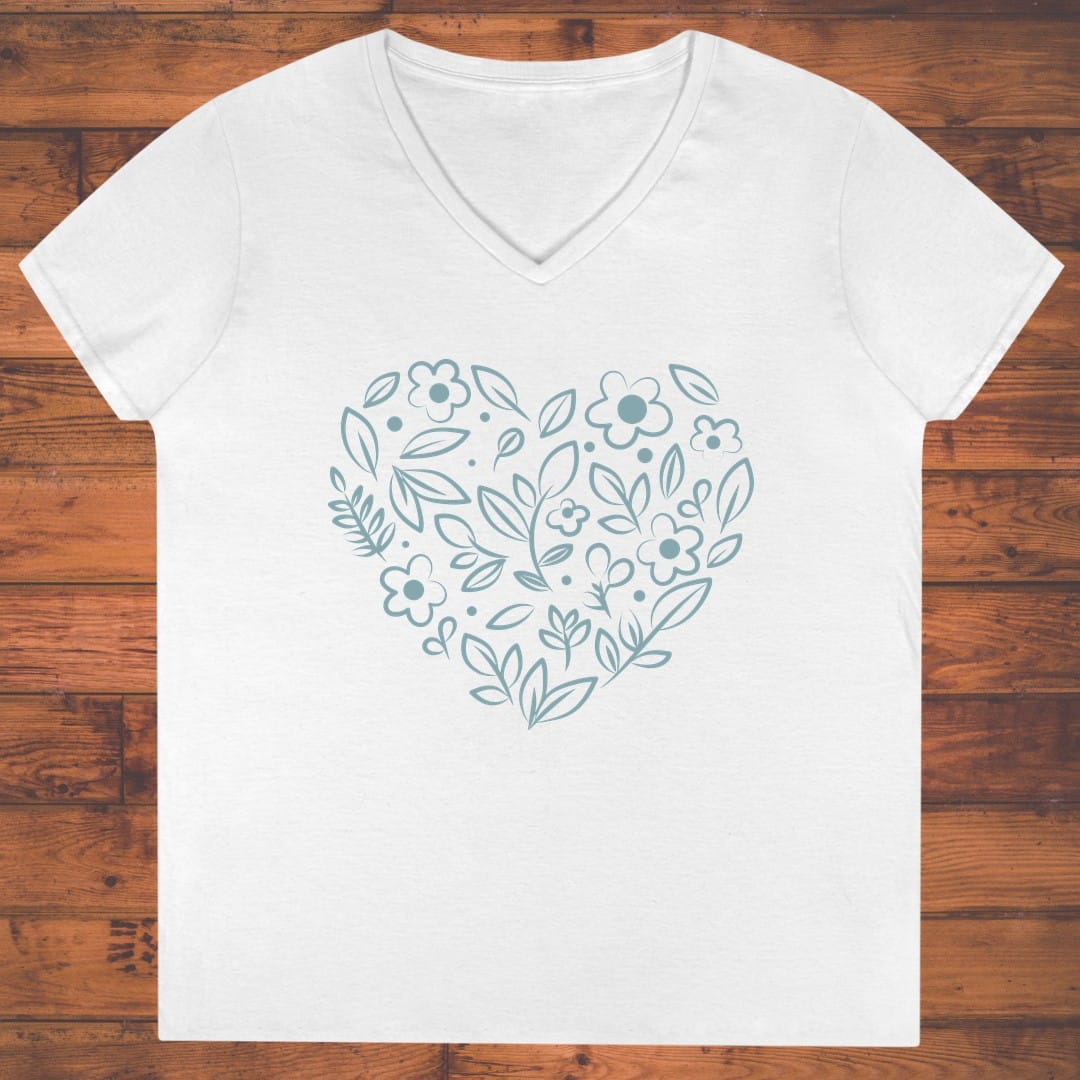 Meadow Heart Ladies' V-Neck